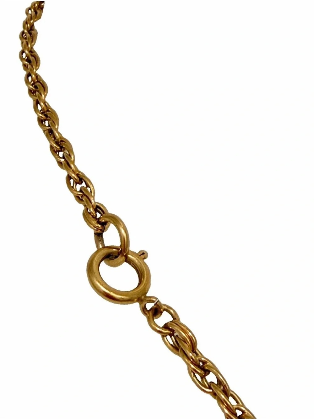 CHANEL Vintage Classic CC Handbag Pendant Necklace